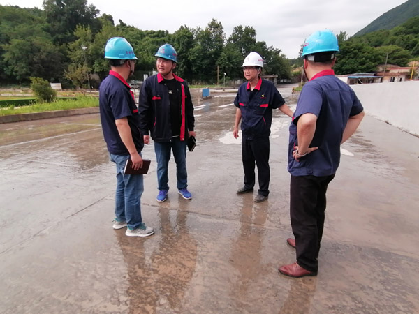 公司開(kāi)展二季度安環(huán)、消防、防汛綜合大檢查