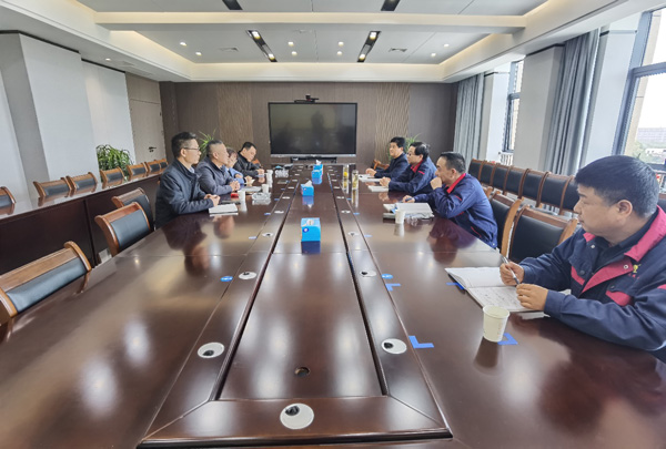 葛洲壩集團(tuán)、中鐵十四局集團(tuán)到公司調(diào)研