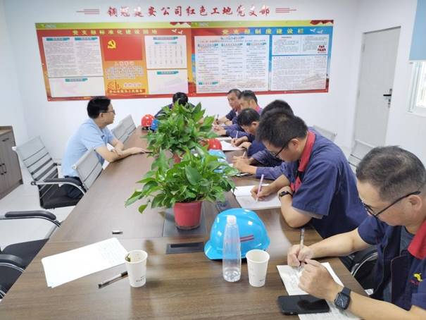 公司開展第三季度安全、環(huán)保、消防綜合檢查 